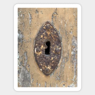 The brown keyhole Magnet